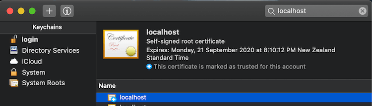 OSXCertificate