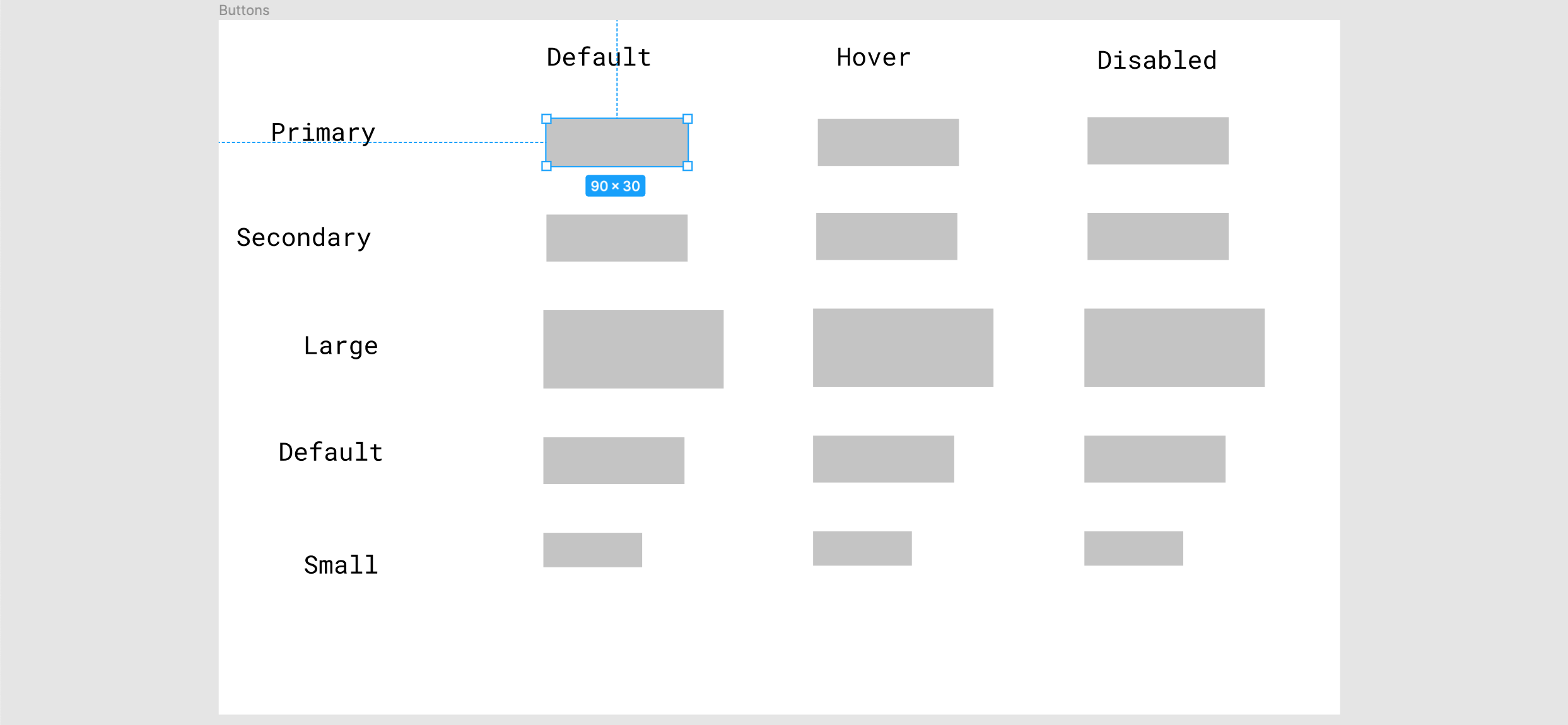 Welcome, Developer - Figma Button Layout