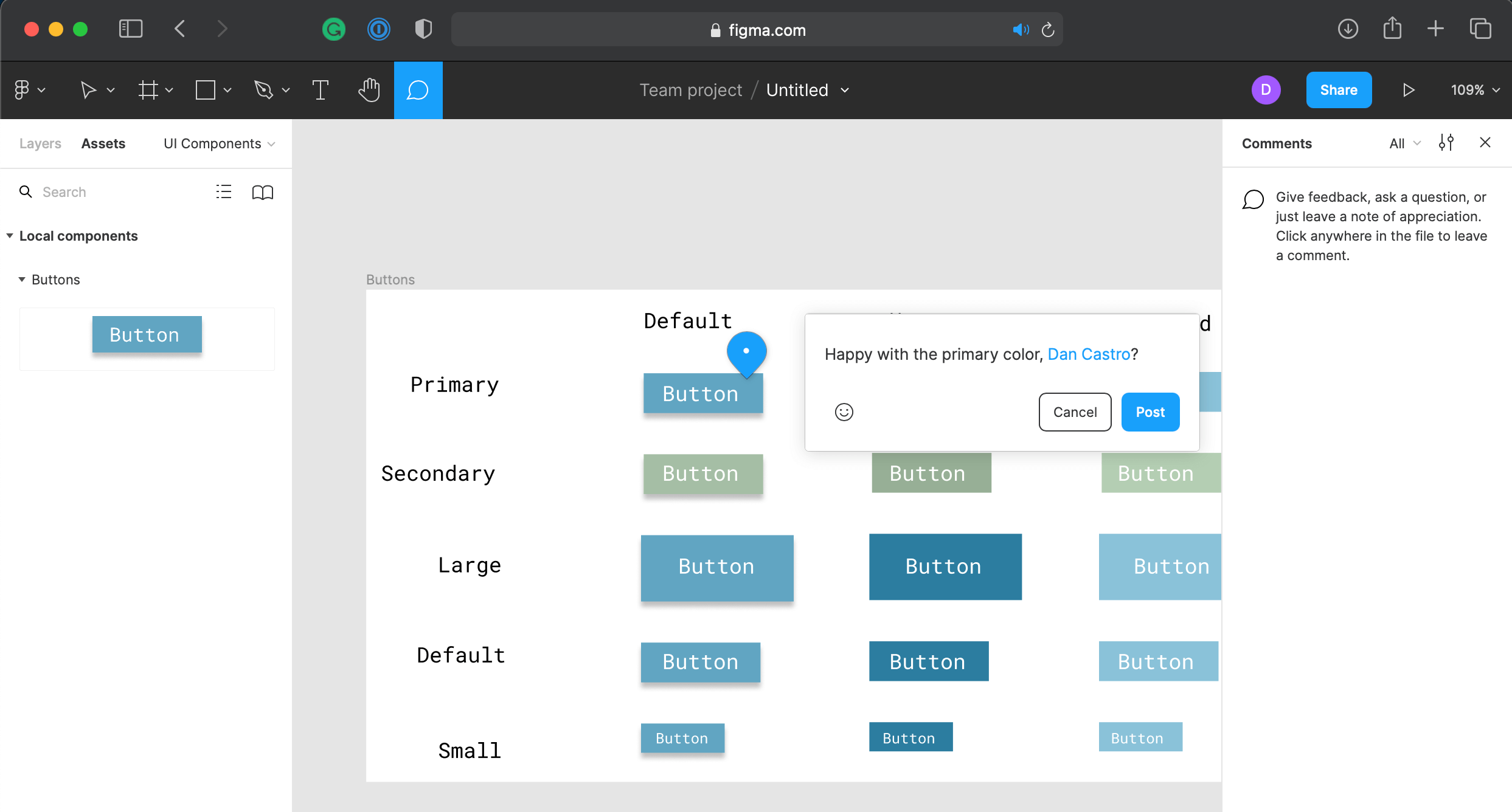 Welcome, Developer - Figma Comment