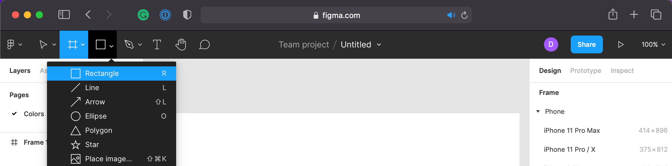 Welcome, Developer - Figma Rectangle