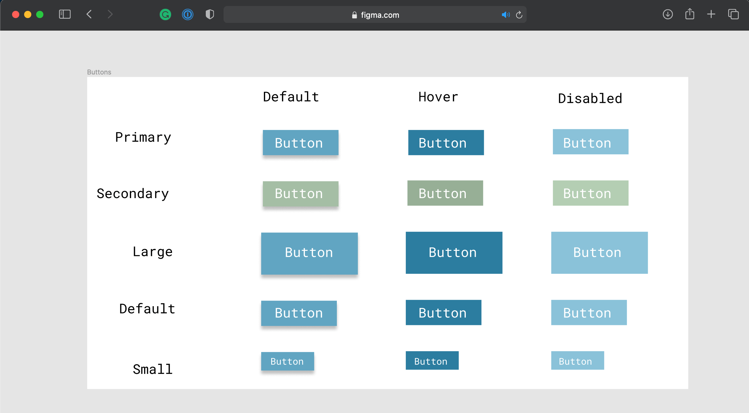 Welcome, Developer - Figma Buttons Solution